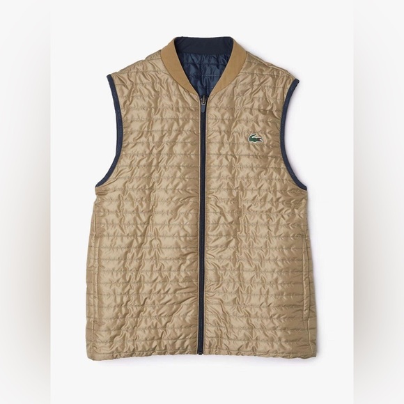Lacoste Men's Spring Reversible Padded Vest - Picture 2 of 7